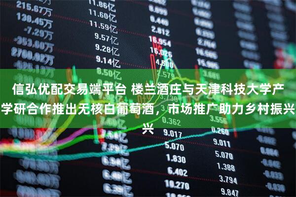 信弘优配交易端平台 楼兰酒庄与天津科技大学产学研合作推出无核白葡萄酒，市场推广助力乡村振兴